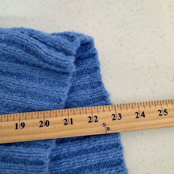 Columbia Women’s Blue Knit Sweater Size XL Acrylic Blend - Picture 10 of 11